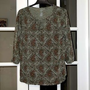 SJB Green Blouse